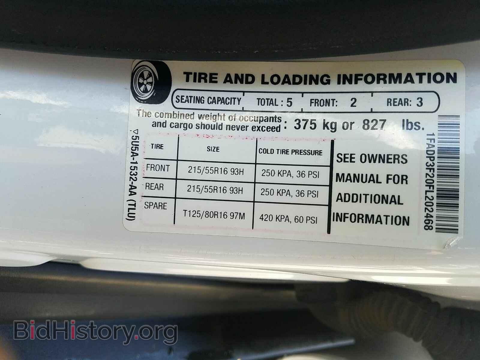 2015 Ford Focus - VIN: 1FADP3F20FL202468 - Photo 6