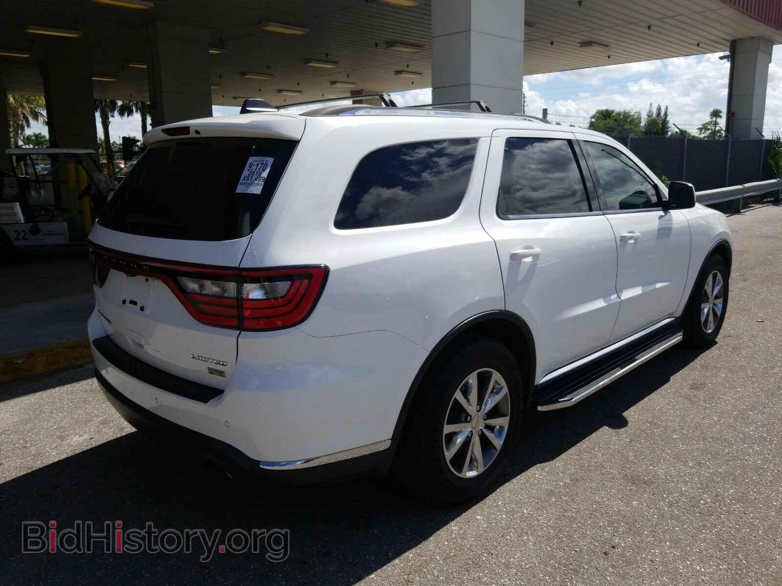 2015 Dodge Durango - VIN: 1C4RDHDG1FC770765 - Фото 2