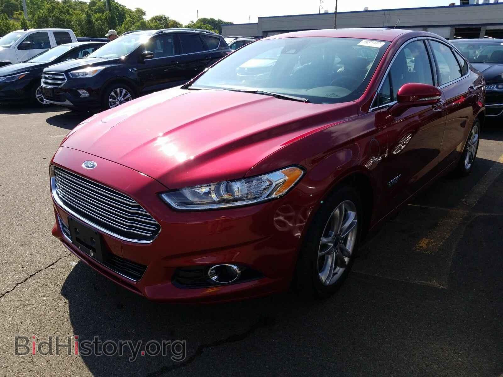 Photo 3FA6P0SU8GR256649 - Ford Fusion Energi 2016
