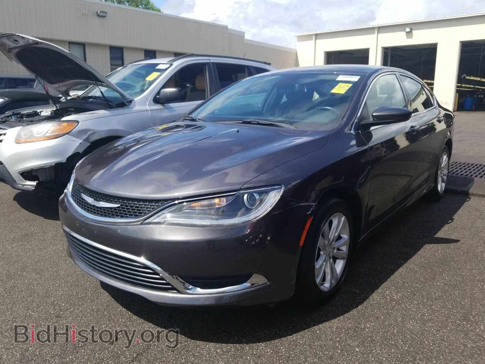 Фотография 1C3CCCAB7GN110793 - Chrysler 200 2016