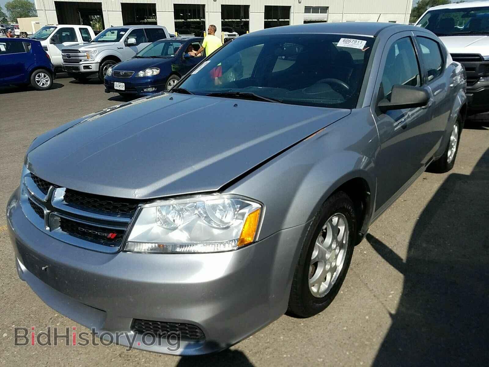 Фотография 1C3CDZAB6DN583533 - Dodge Avenger 2013