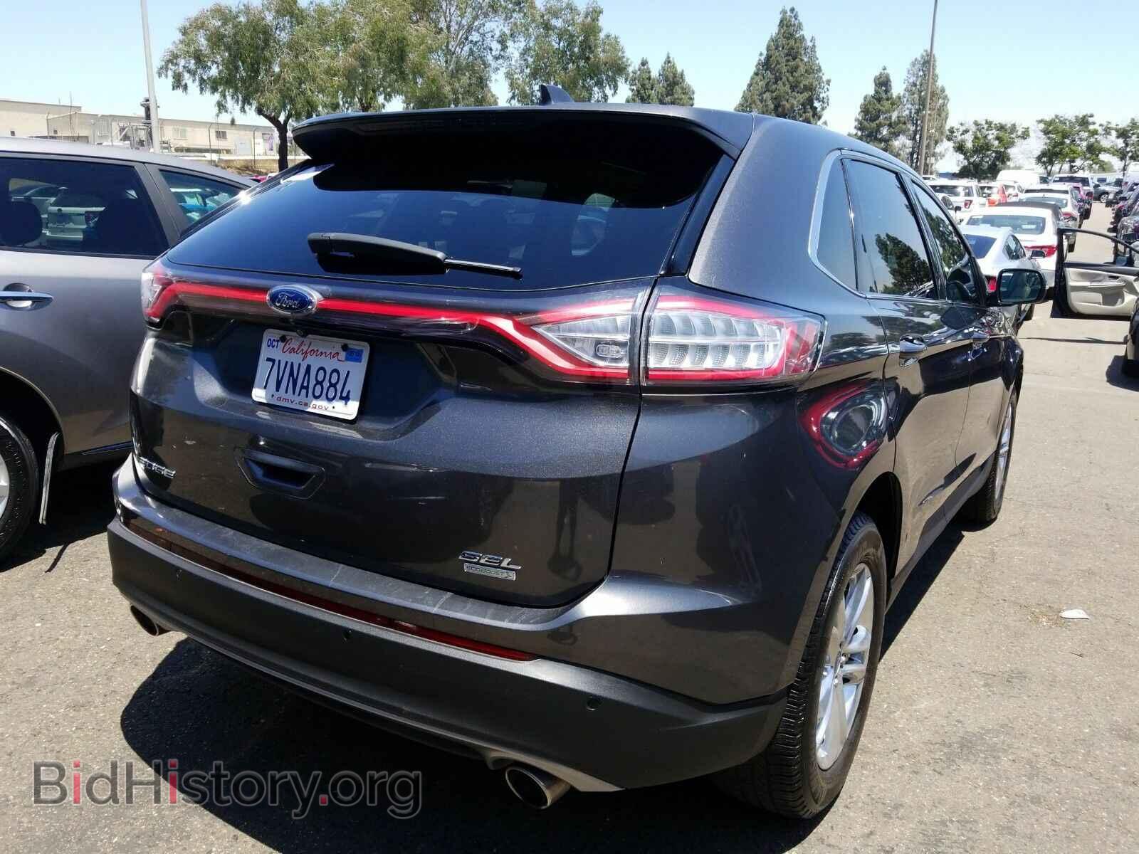 2016 Ford Edge - VIN: 2FMPK3J92GBB59100 - Фото 2