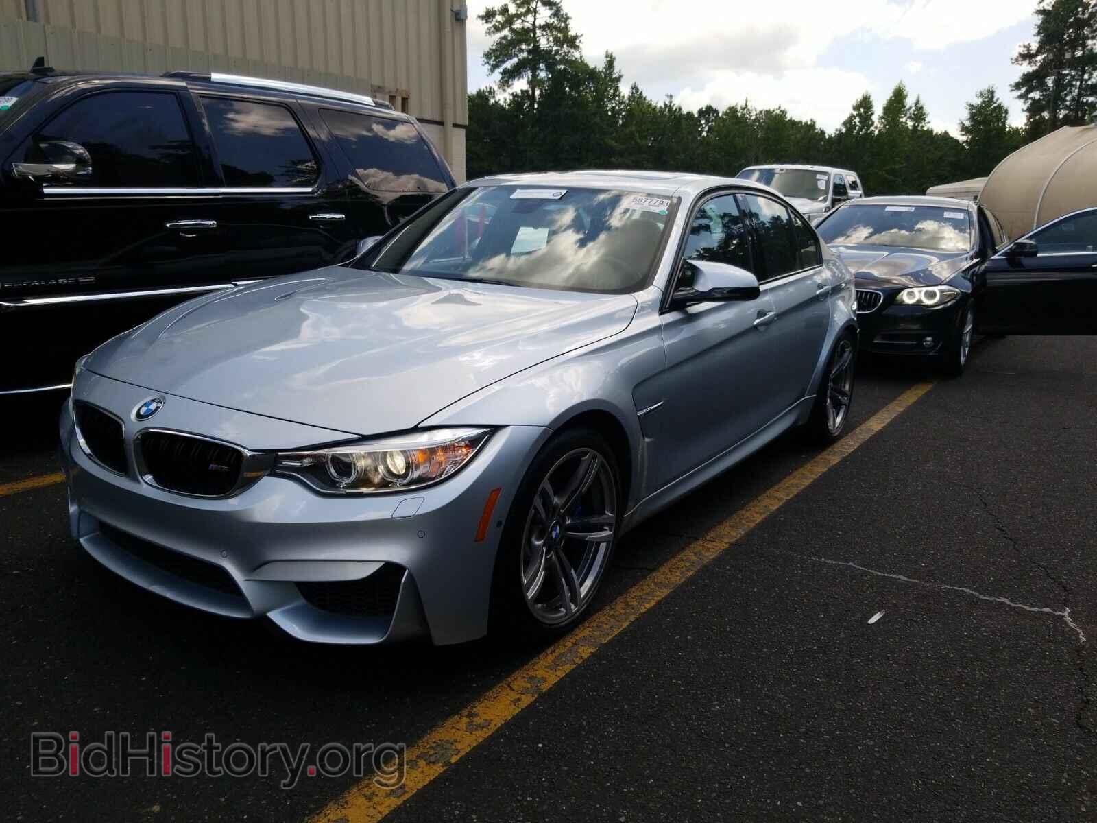 Фотография WBS8M9C55G5G41625 - BMW M3 2016