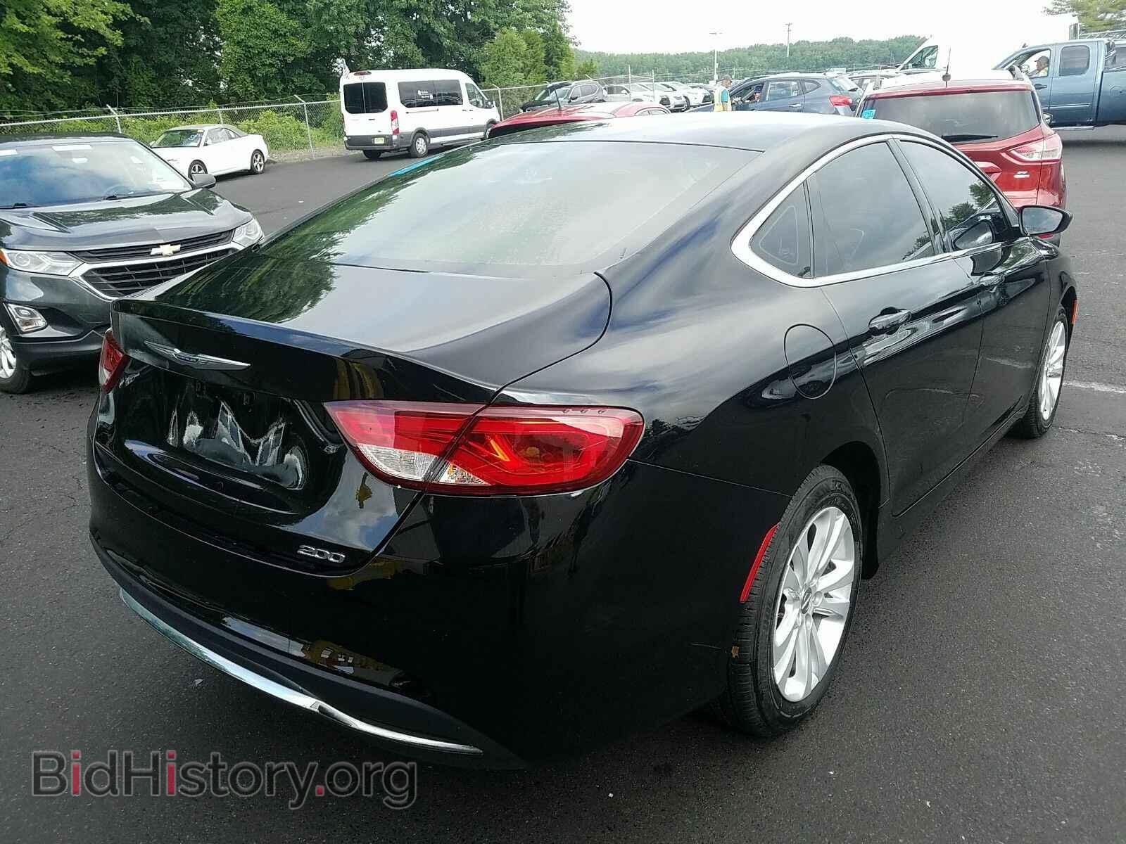 2016 Chrysler 200 - VIN: 1C3CCCAB2GN176846 - Фото 2