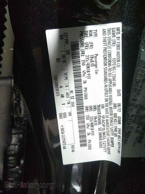2013 Ford Focus - VIN: 1FADP3L96DL127077 - Фото 6