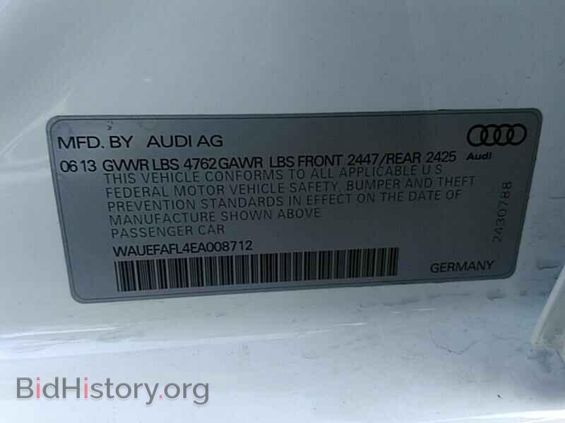 2014 Audi A4 - VIN: WAUEFAFL4EA008712 - Фото 6
