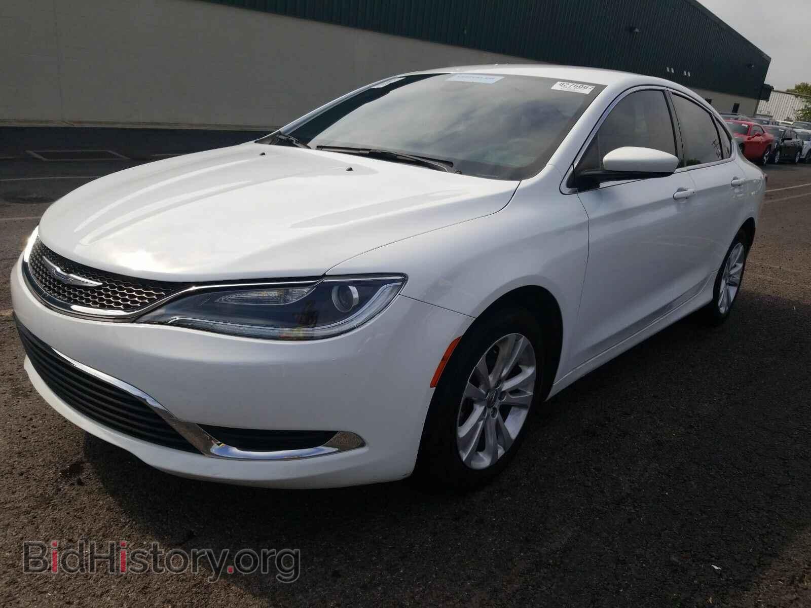 Фотография 1C3CCCAB5GN149981 - Chrysler 200 2016
