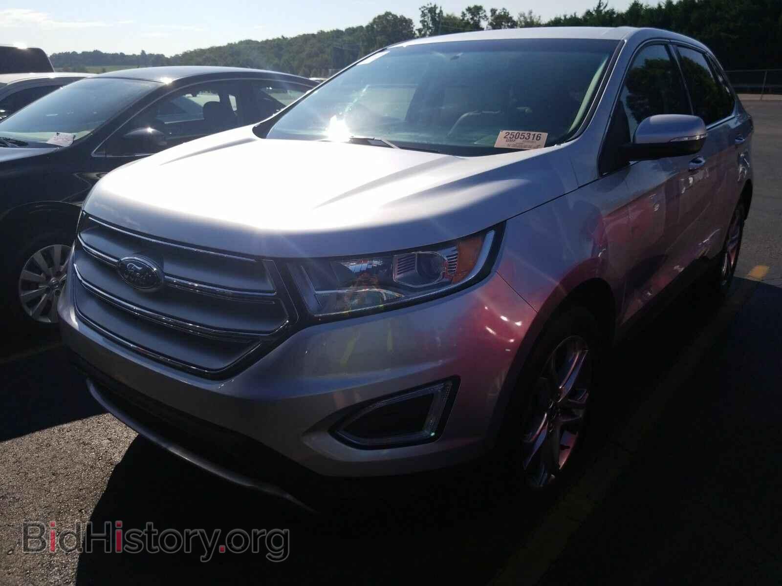 Фотография 2FMTK3K99FBB21908 - Ford Edge 2015