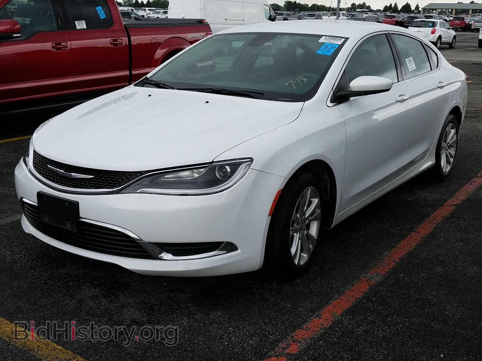 Фотография 1C3CCCAB6GN102149 - Chrysler 200 2016
