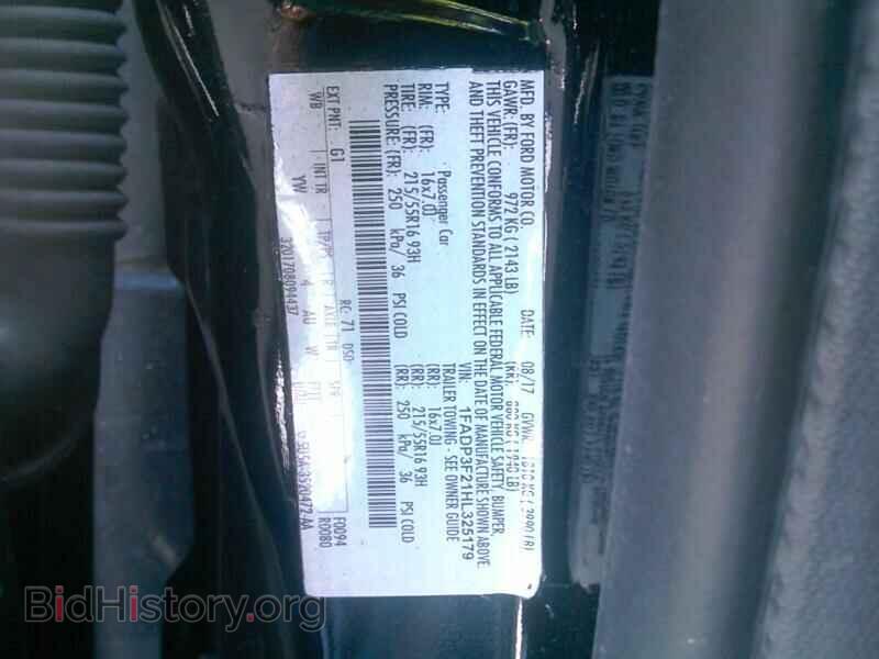 2017 Ford Focus - VIN: 1FADP3F21HL325179 - Фото 6
