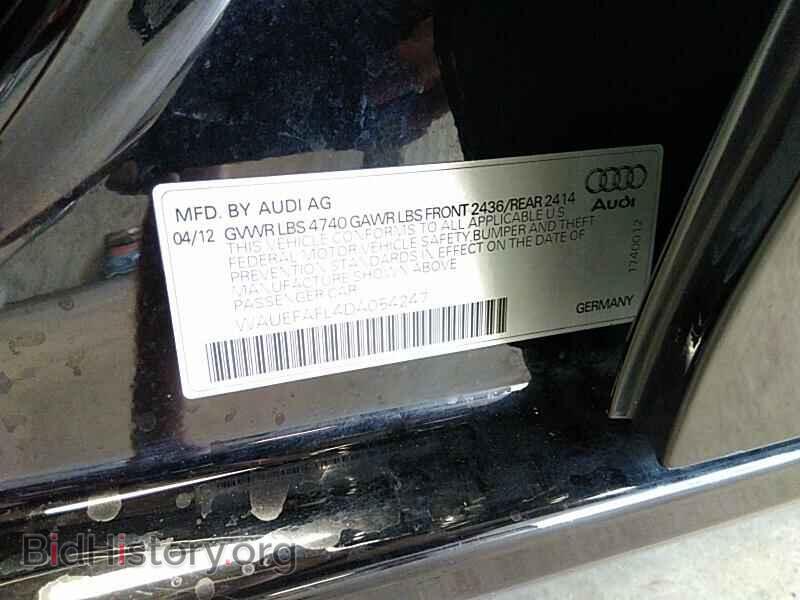 2013 Audi A4 - VIN: WAUEFAFL4DA054247 - Фото 6