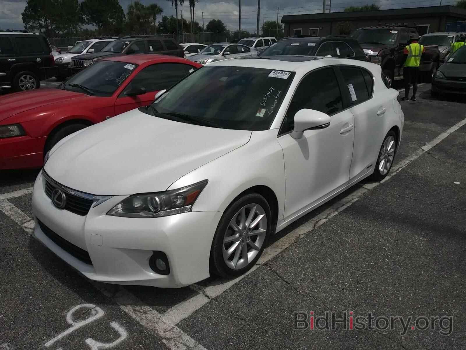 Фотография JTHKD5BH9D2130610 - Lexus CT 200h 2013