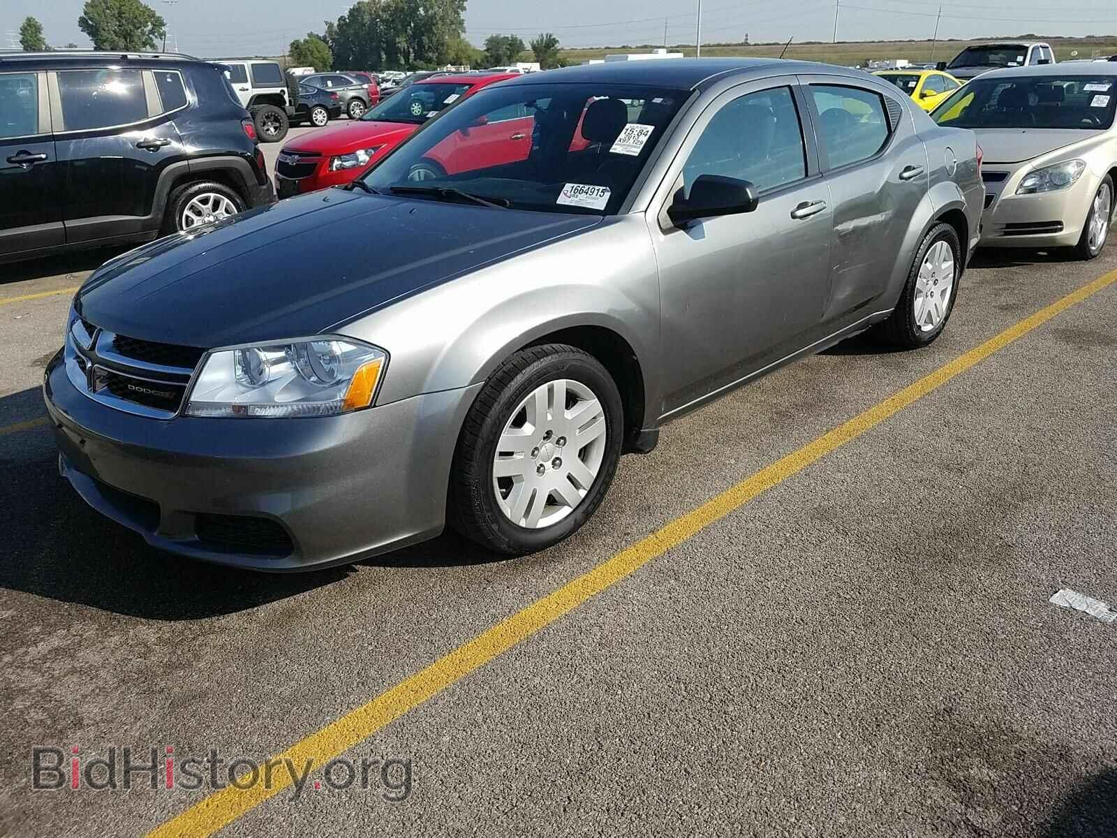 Фотография 1C3CDZAG4DN751021 - Dodge Avenger 2013