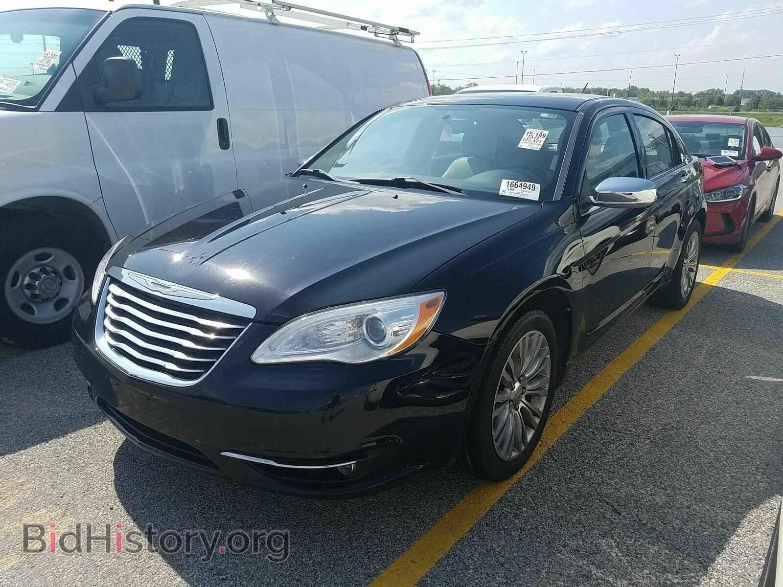 Фотография 1C3CCBCG8CN184785 - Chrysler 200 2012