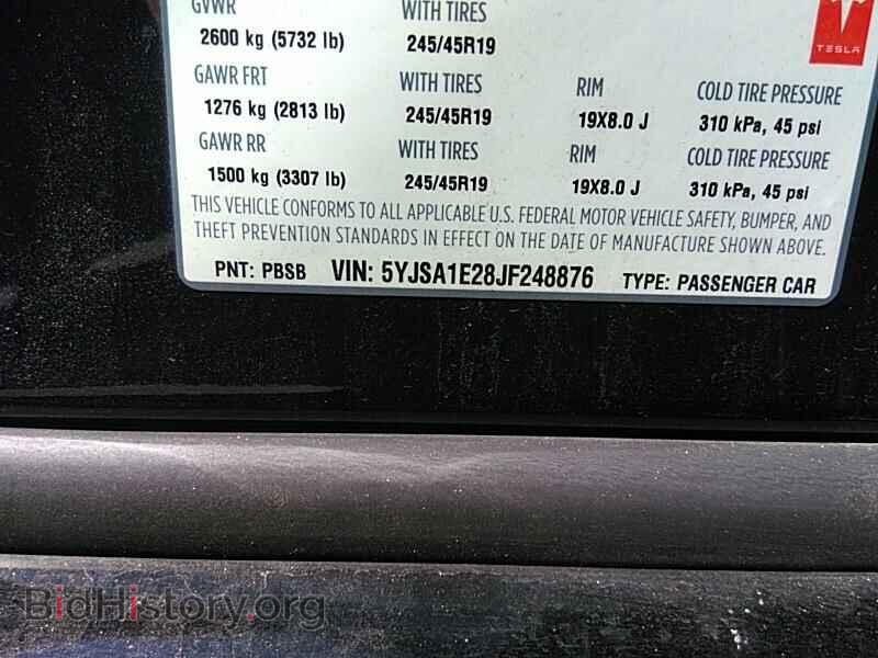 2018 Tesla Model S - VIN: 5YJSA1E28JF248876 - Photo 6
