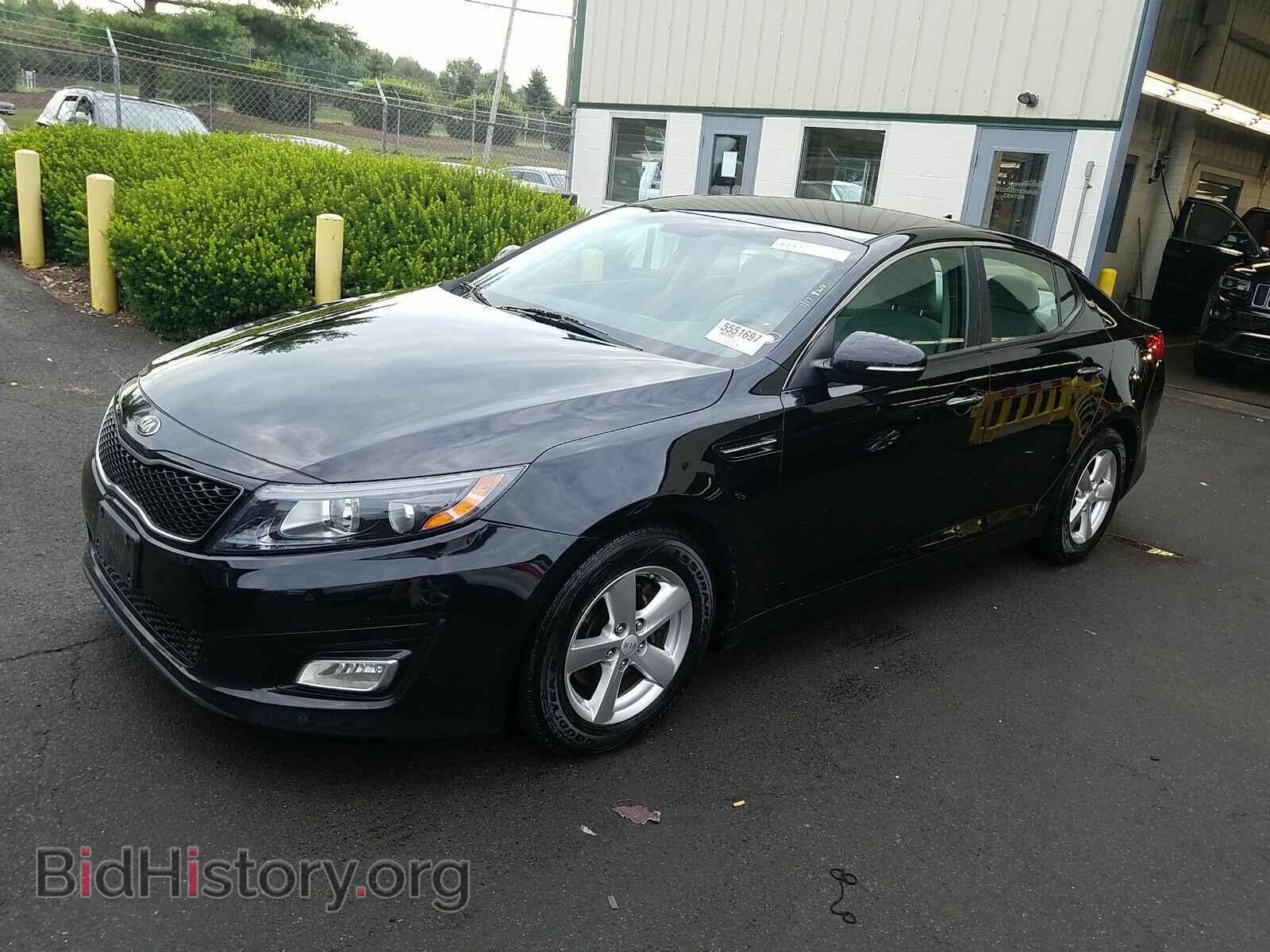 Фотография 5XXGM4A75FG492280 - Kia Optima 2015