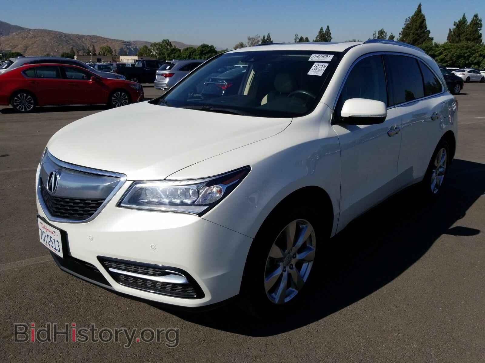 Photo 5FRYD3H99GB016137 - Acura MDX 2016