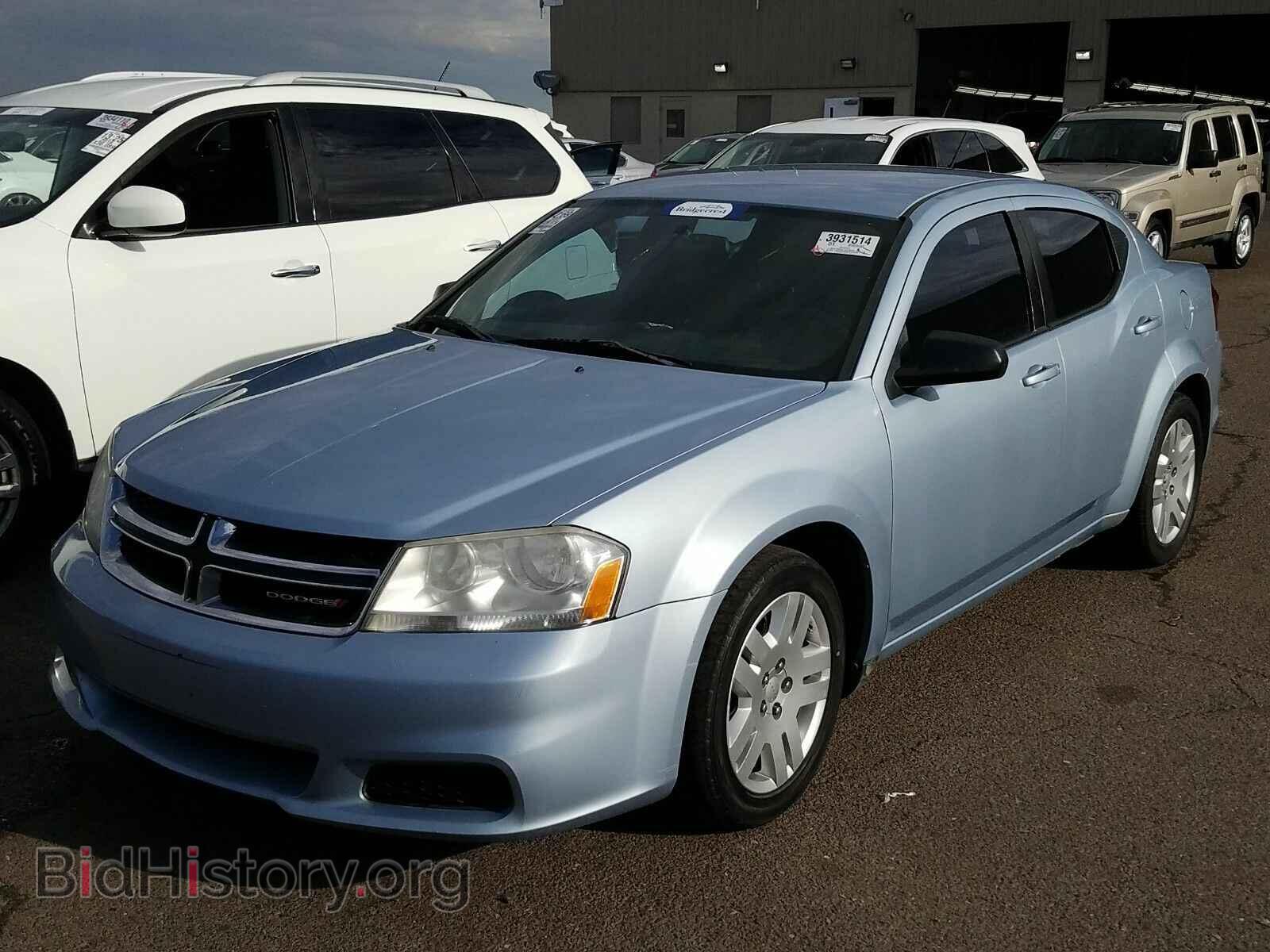 Фотография 1C3CDZAB5DN725256 - Dodge Avenger 2013