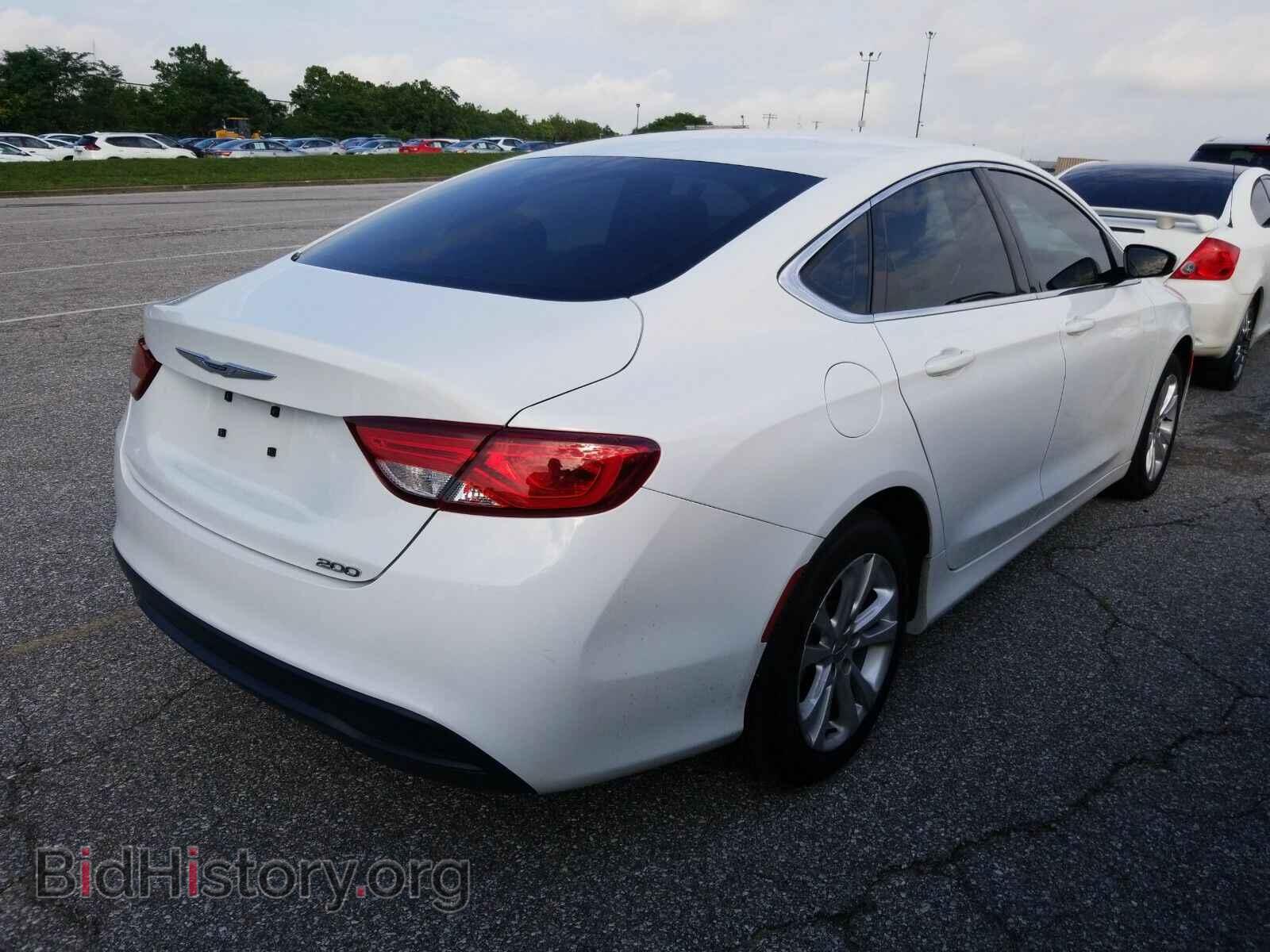 2016 Chrysler 200 - VIN: 1C3CCCFB0GN192794 - Фото 2