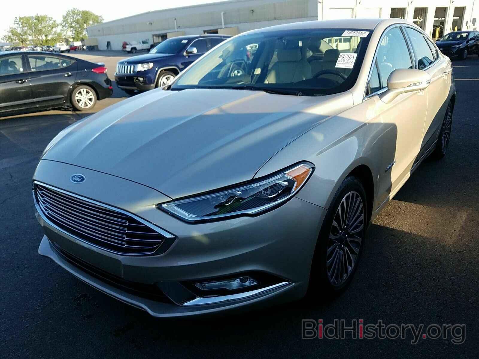 Photo 3FA6P0RU6JR120372 - Ford Fusion Hybrid 2018