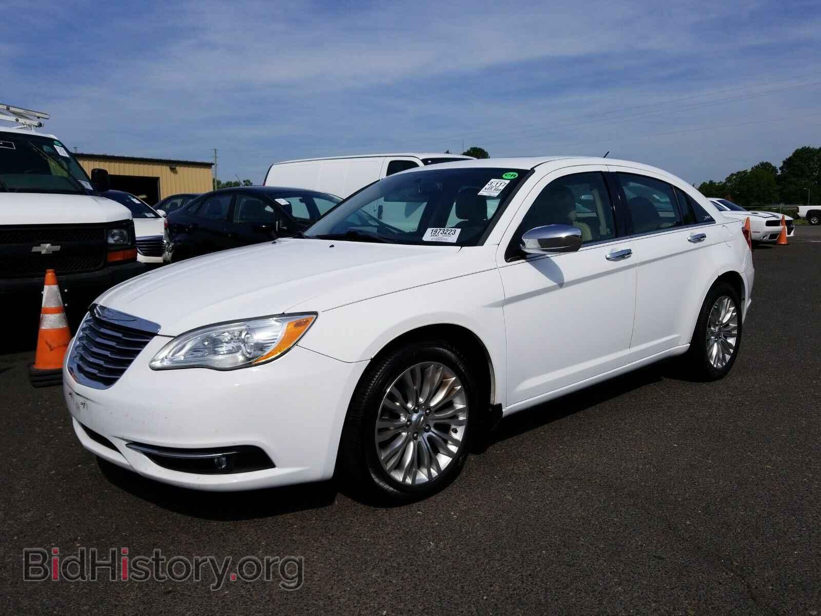 Фотография 1C3CCBCG2CN116823 - Chrysler 200 2012