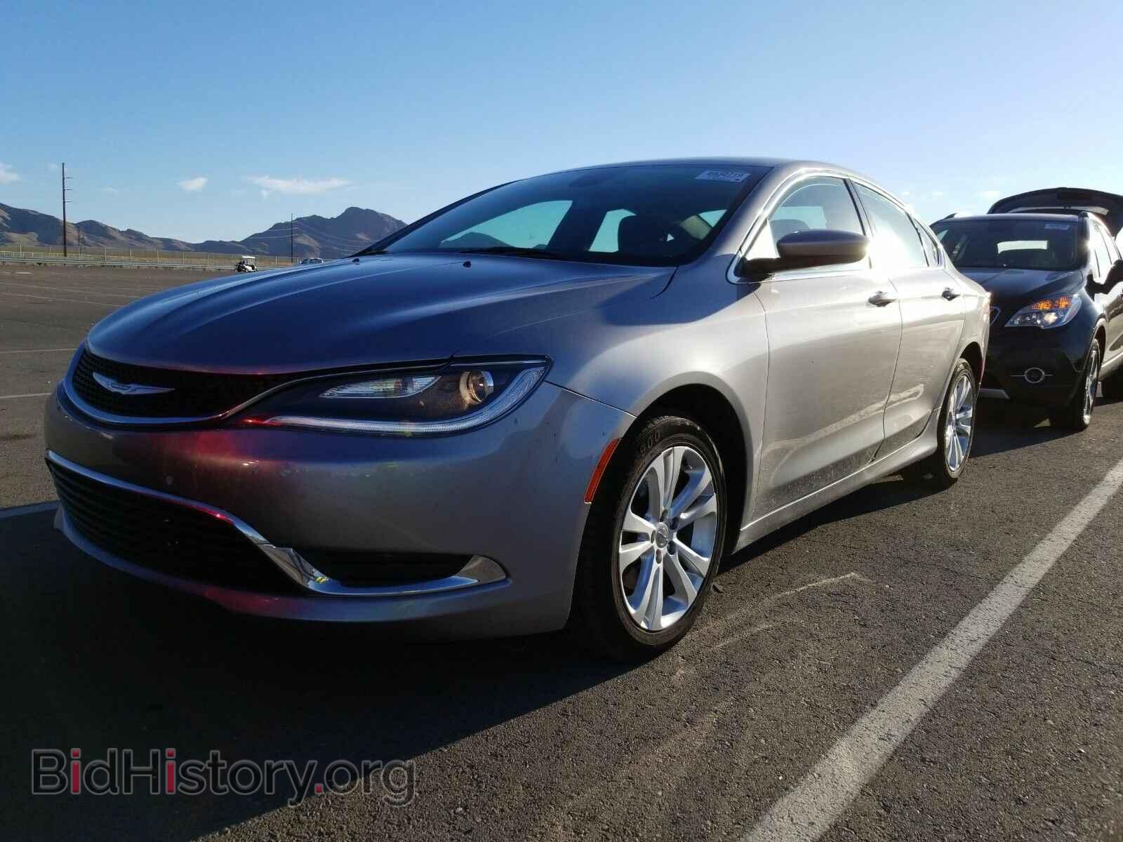 Фотография 1C3CCCAB0GN112434 - Chrysler 200 2016