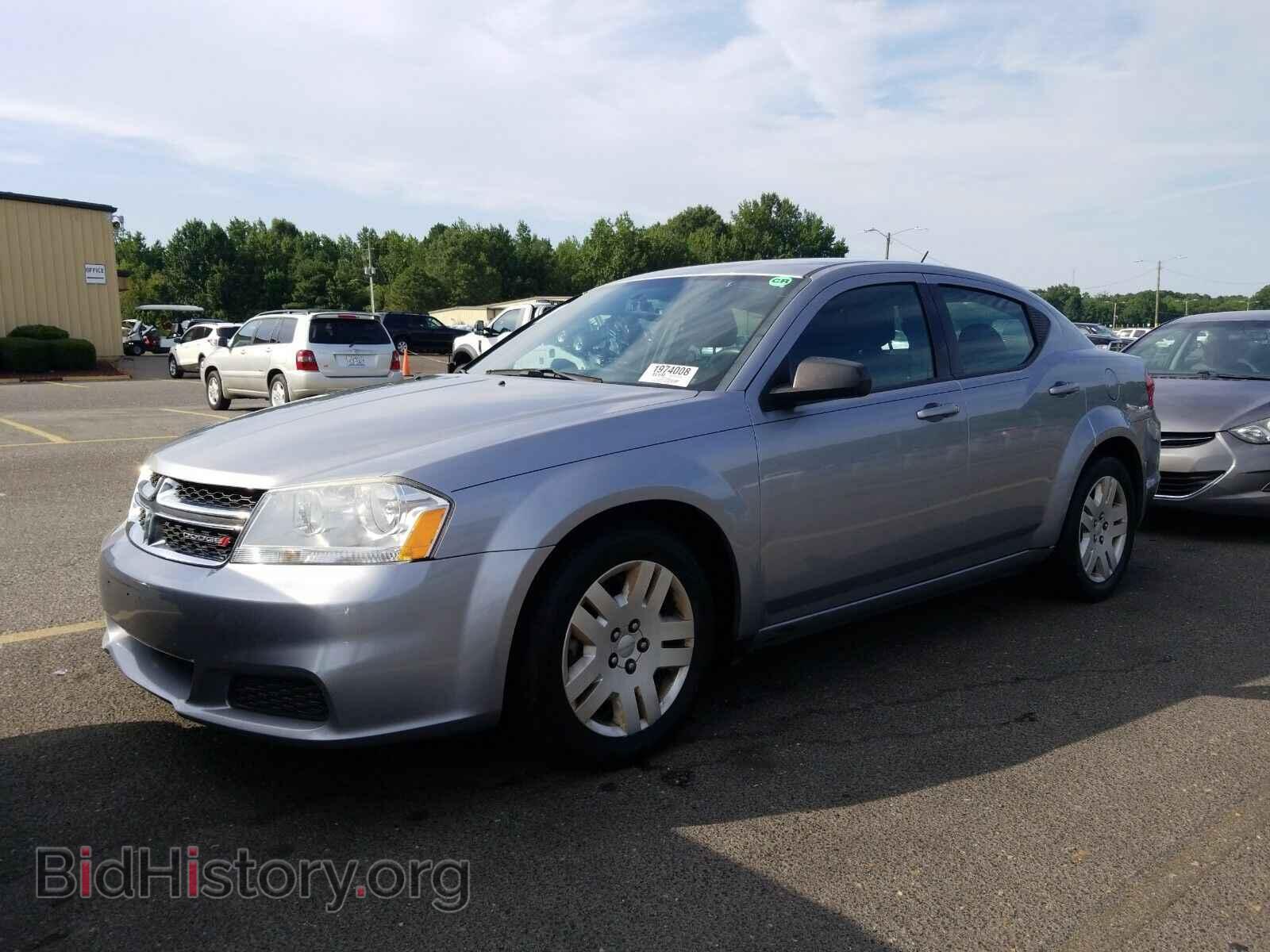 Фотография 1C3CDZAB4EN148155 - Dodge Avenger 2014