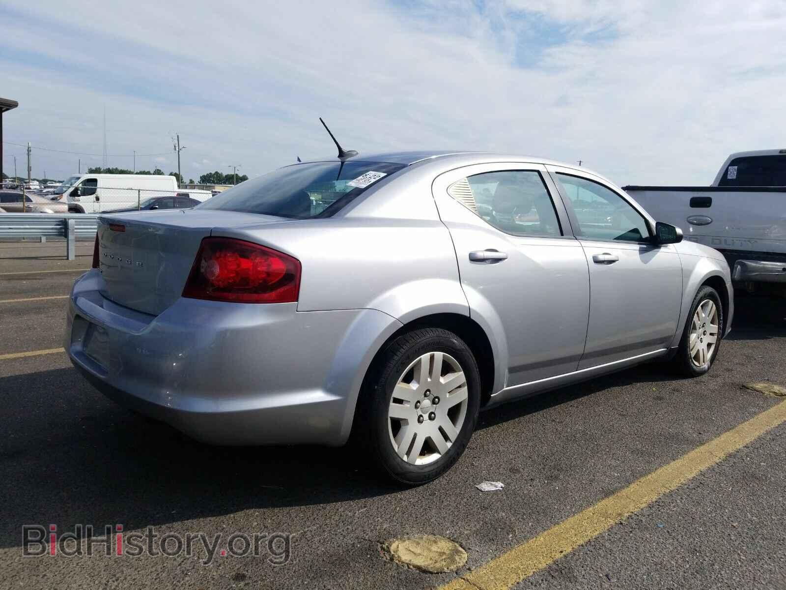 2014 Dodge Avenger - VIN: 1C3CDZAB4EN148155 - Фото 2
