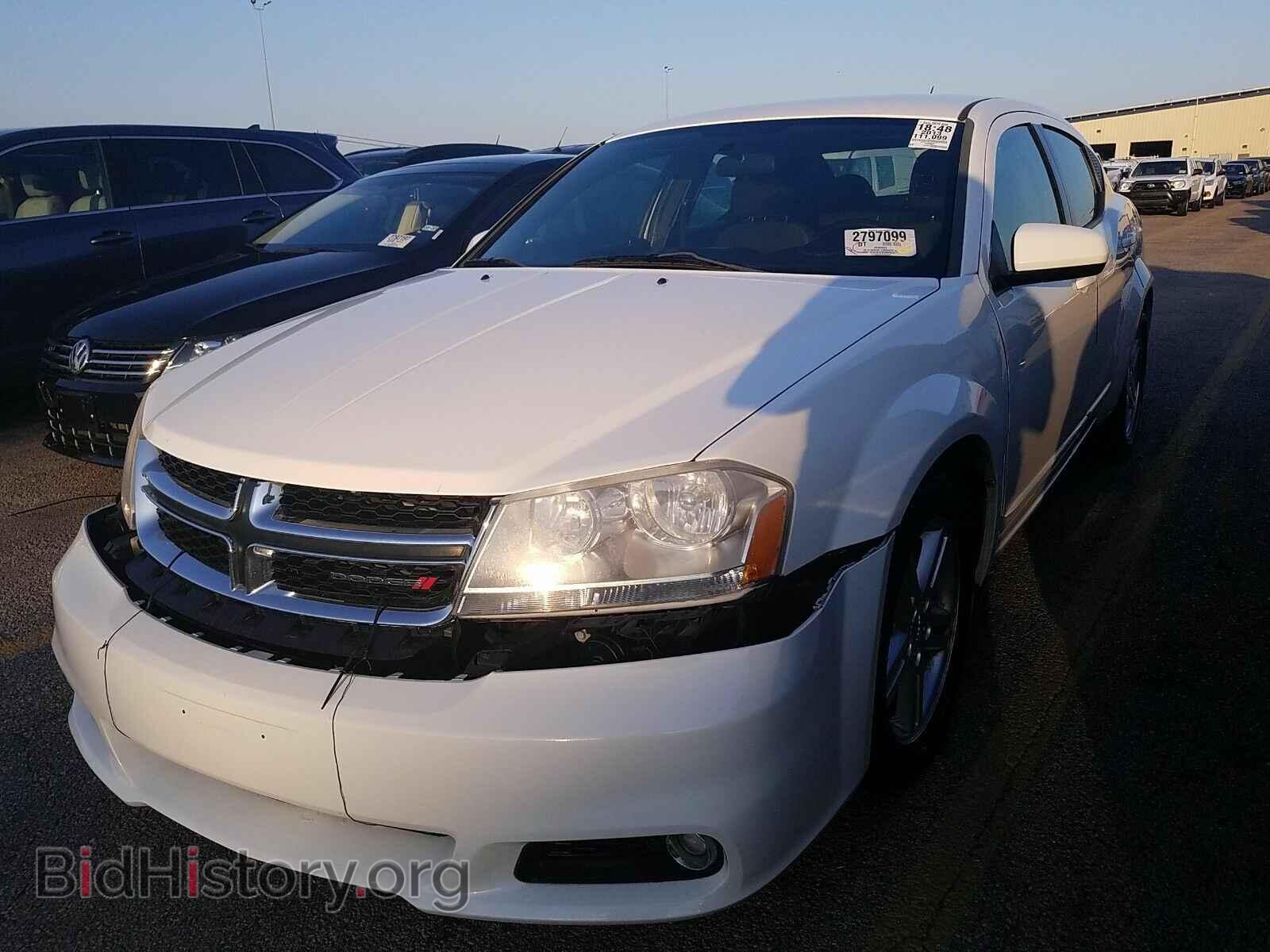 Фотография 1C3CDZCB5DN562217 - Dodge Avenger 2013