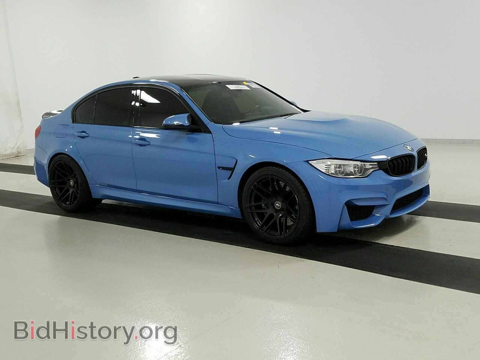 2016 BMW M3 - VIN: WBS8M9C5XG5D31700 - Фото 3