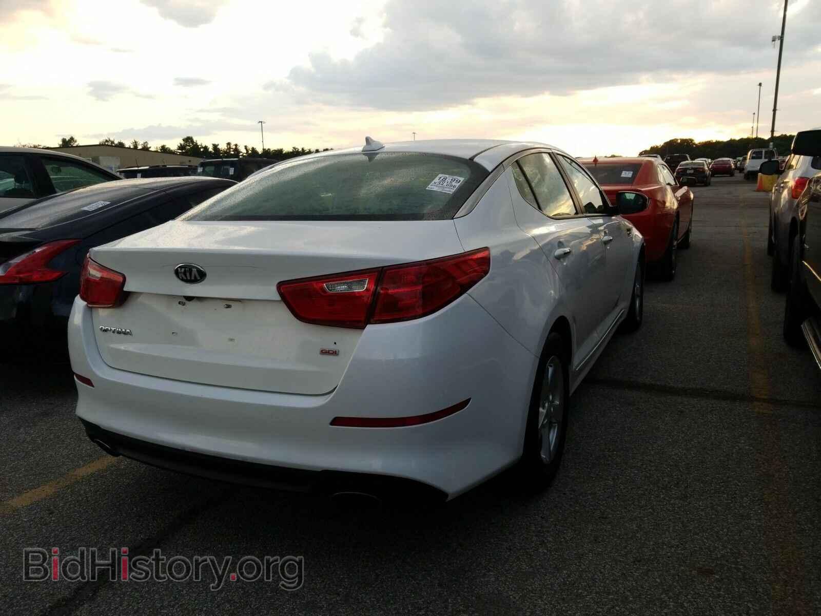 2015 Kia Optima - VIN: KNAGM4A78F5649561 - Фото 2