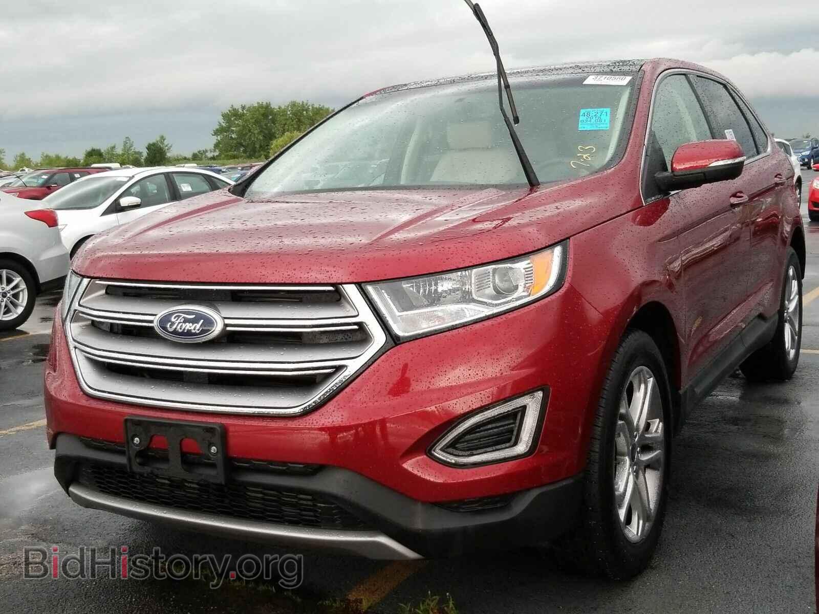 Фотография 2FMPK4K96JBC16314 - Ford Edge 2018