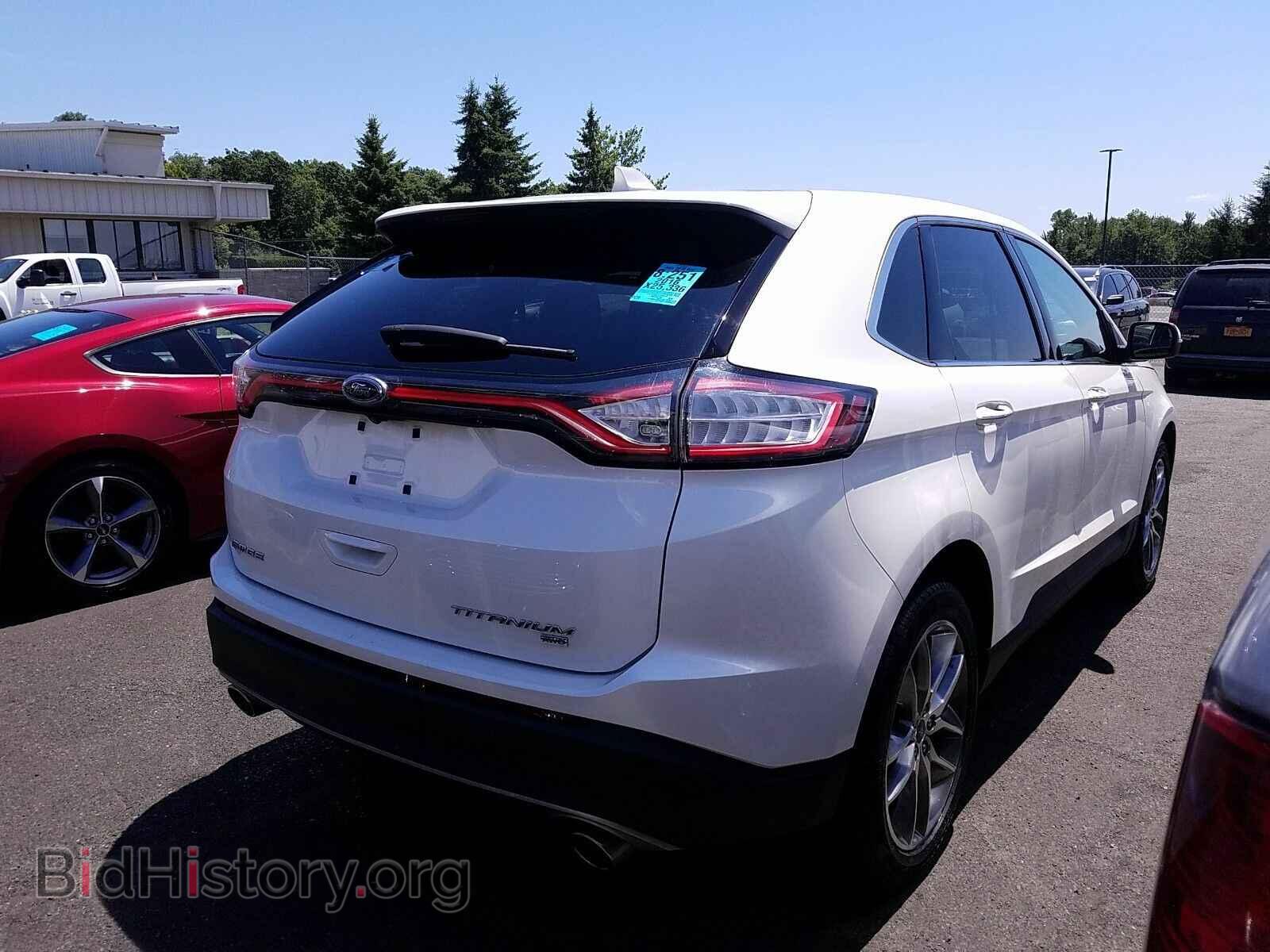 2016 Ford Edge - VIN: 2FMPK4K89GBB08978 - Фото 2