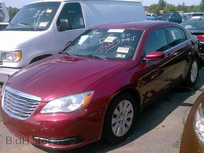 Фотография 1C3CCBAB3CN320120 - Chrysler 200 2012