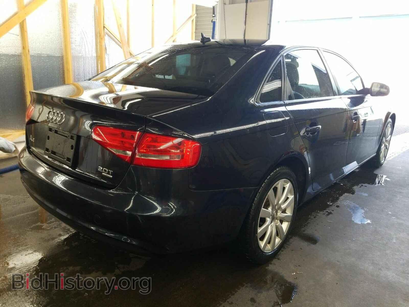 2013 Audi A4 - VIN: WAUBFAFL9DN043739 - Фото 2