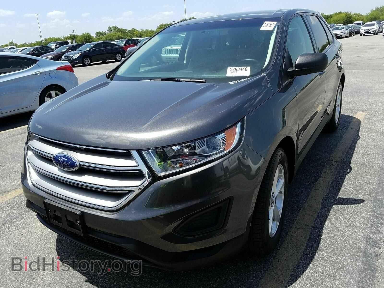 Фотография 2FMPK3G94HBB30285 - Ford Edge 2017
