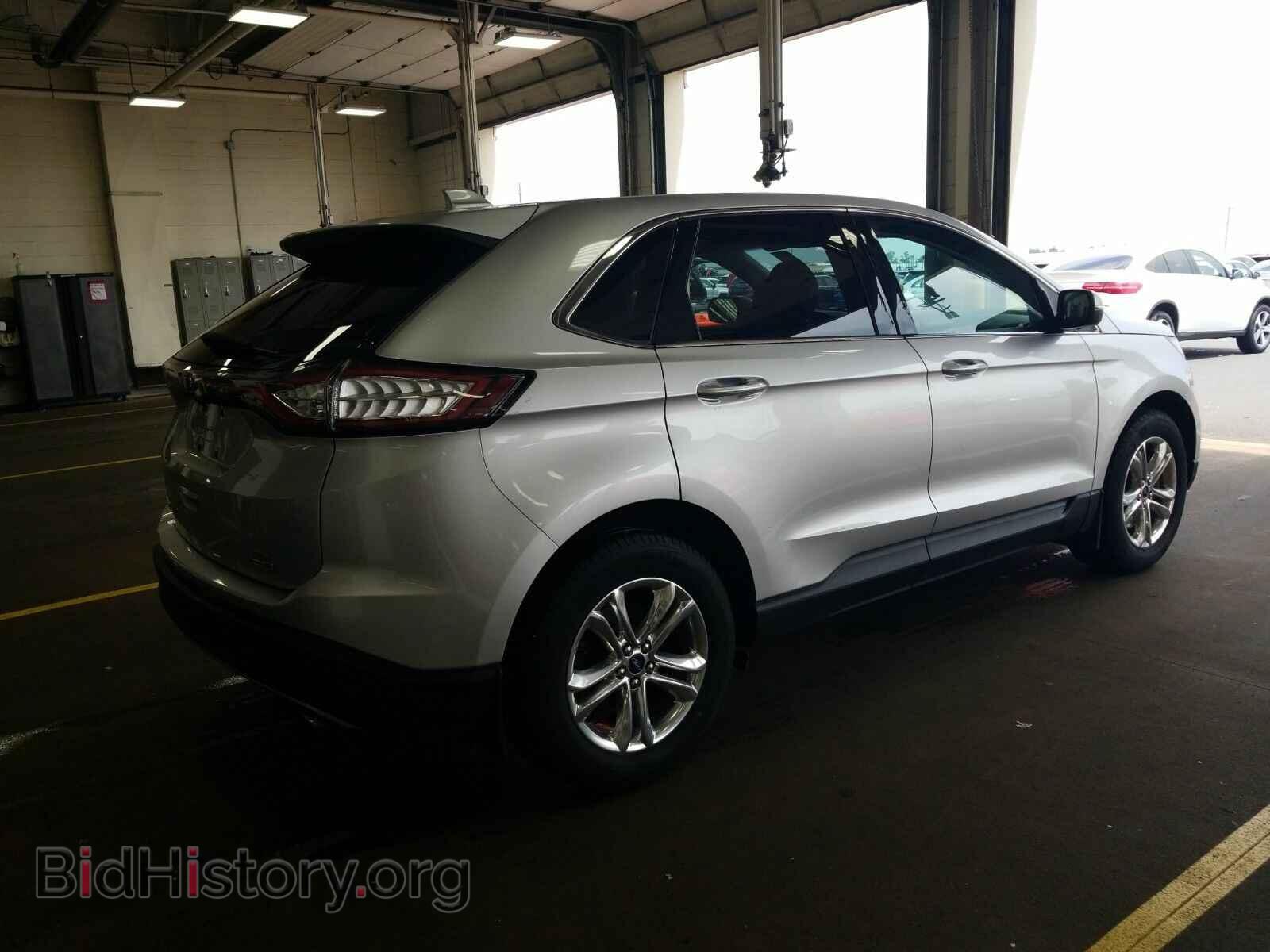 2015 Ford Edge - VIN: 2FMTK4J95FBC06204 - Фото 2