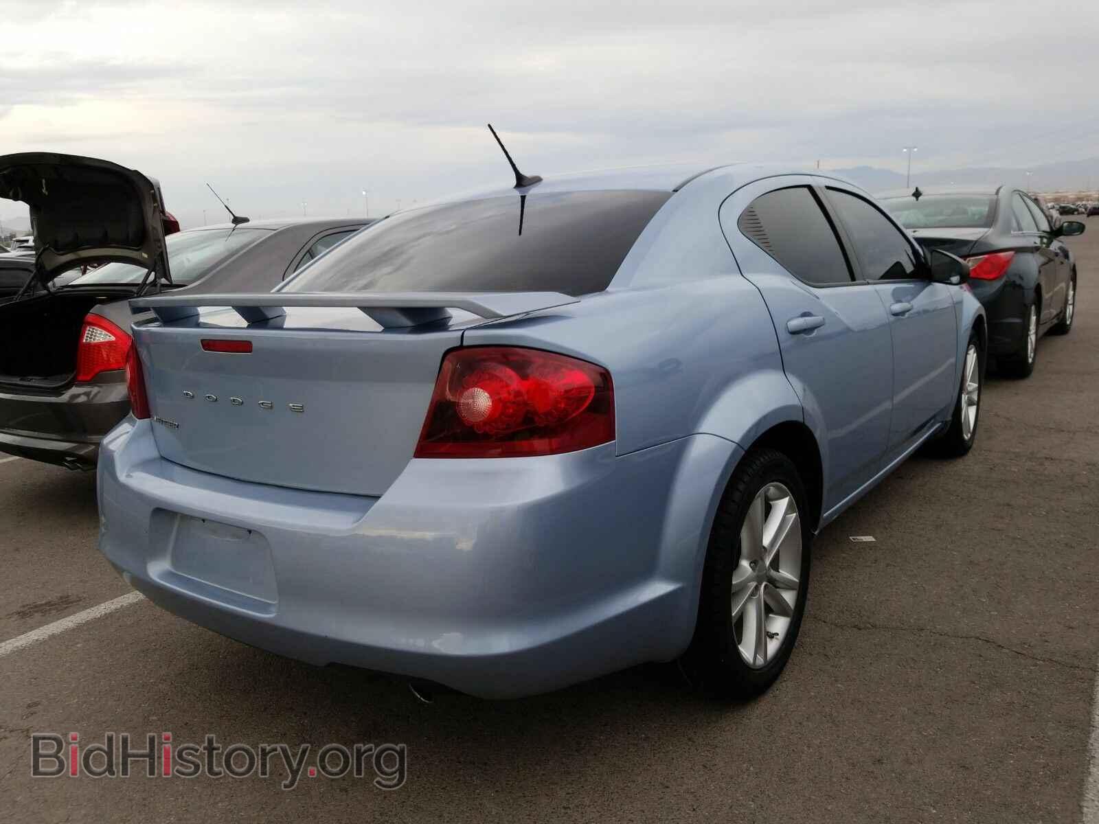2013 Dodge Avenger - VIN: 1C3CDZAG9DN610641 - Фото 2