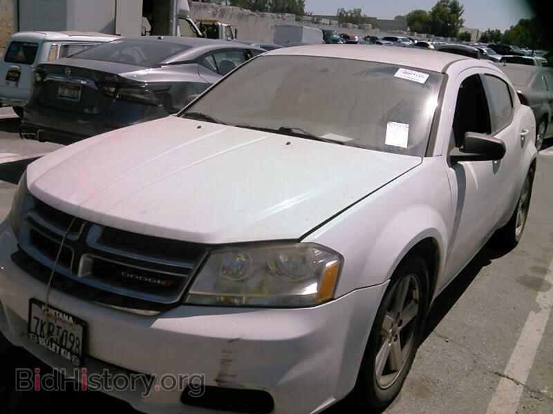 Фотография 1C3CDZAB8DN664680 - Dodge Avenger 2013