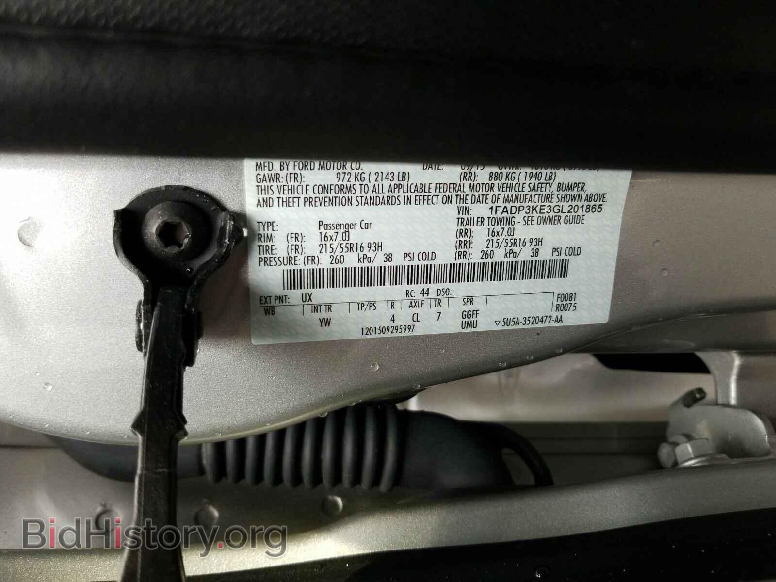 2016 Ford Focus - VIN: 1FADP3KE3GL201865 - Photo 6