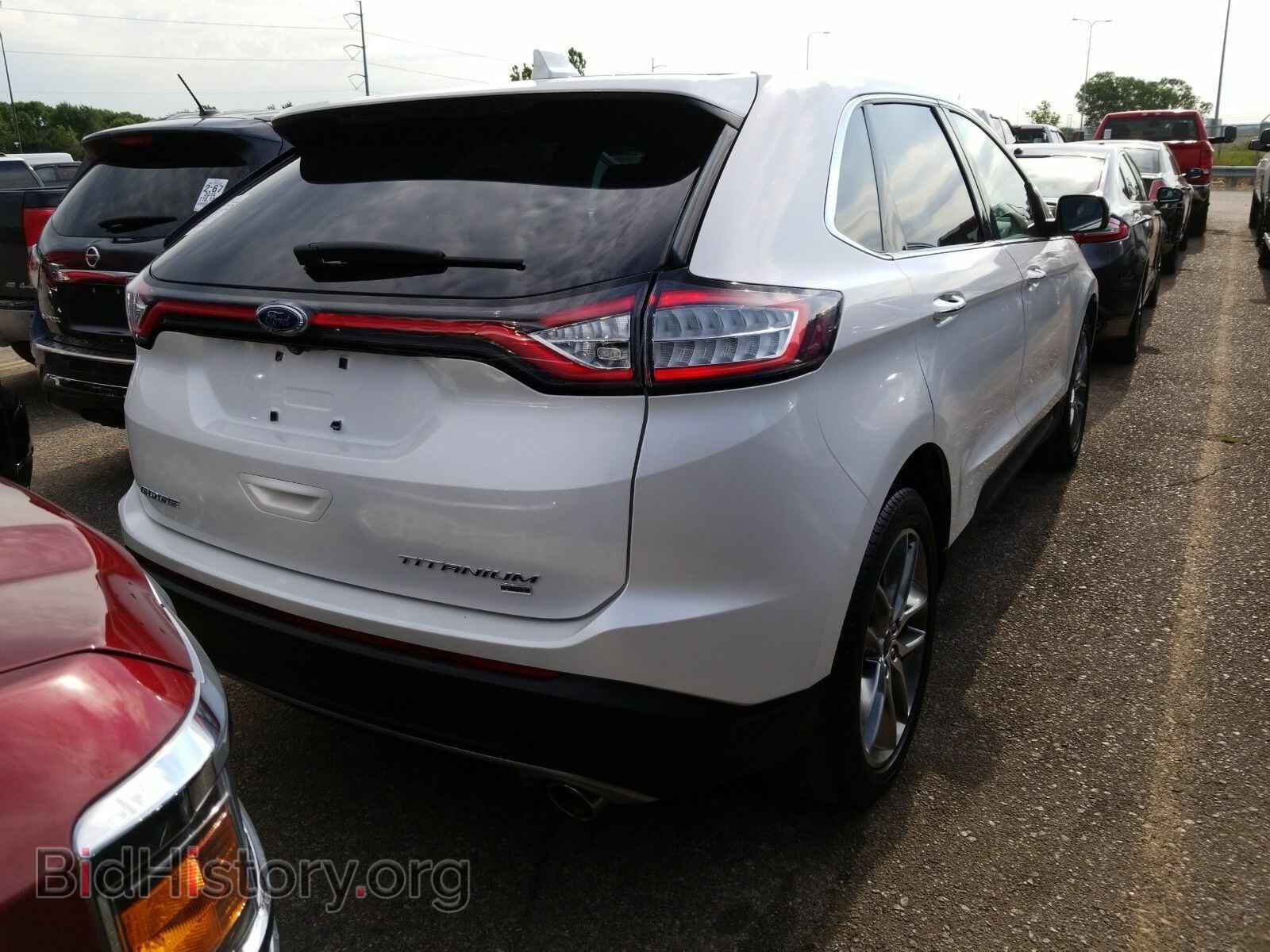 2015 Ford Edge - VIN: 2FMTK4K82FBB62586 - Фото 2