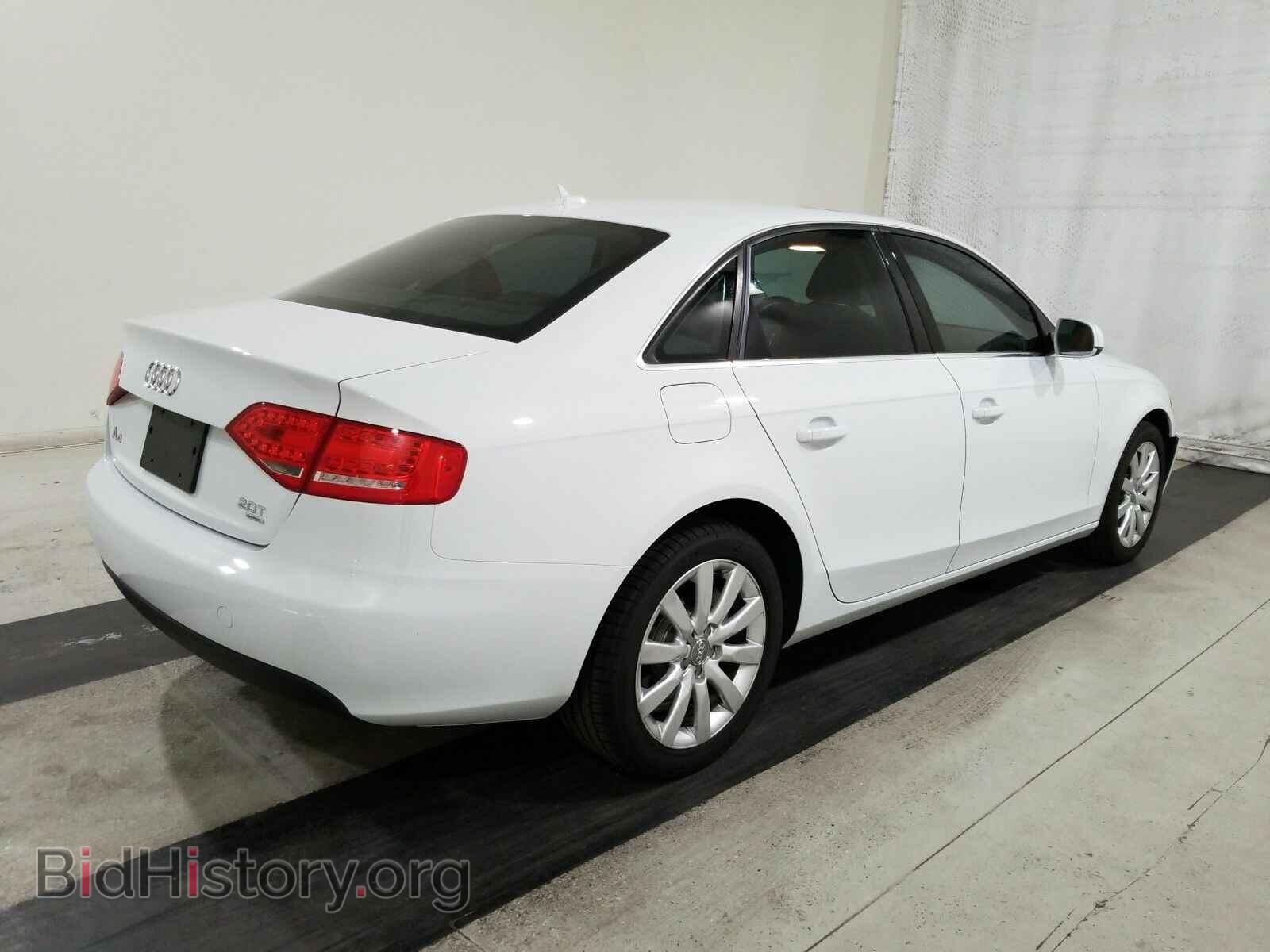 2012 Audi A4 - VIN: WAUBFAFL3CA117534 - Фото 4