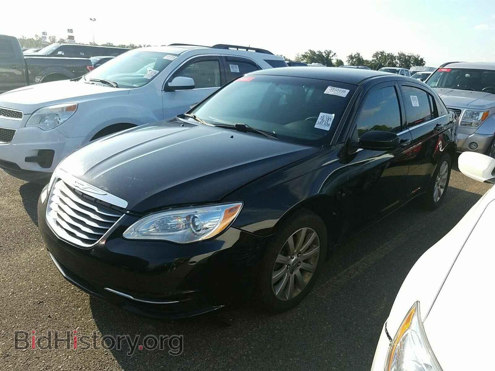 Фотография 1C3CCBBB1CN108198 - Chrysler 200 2012