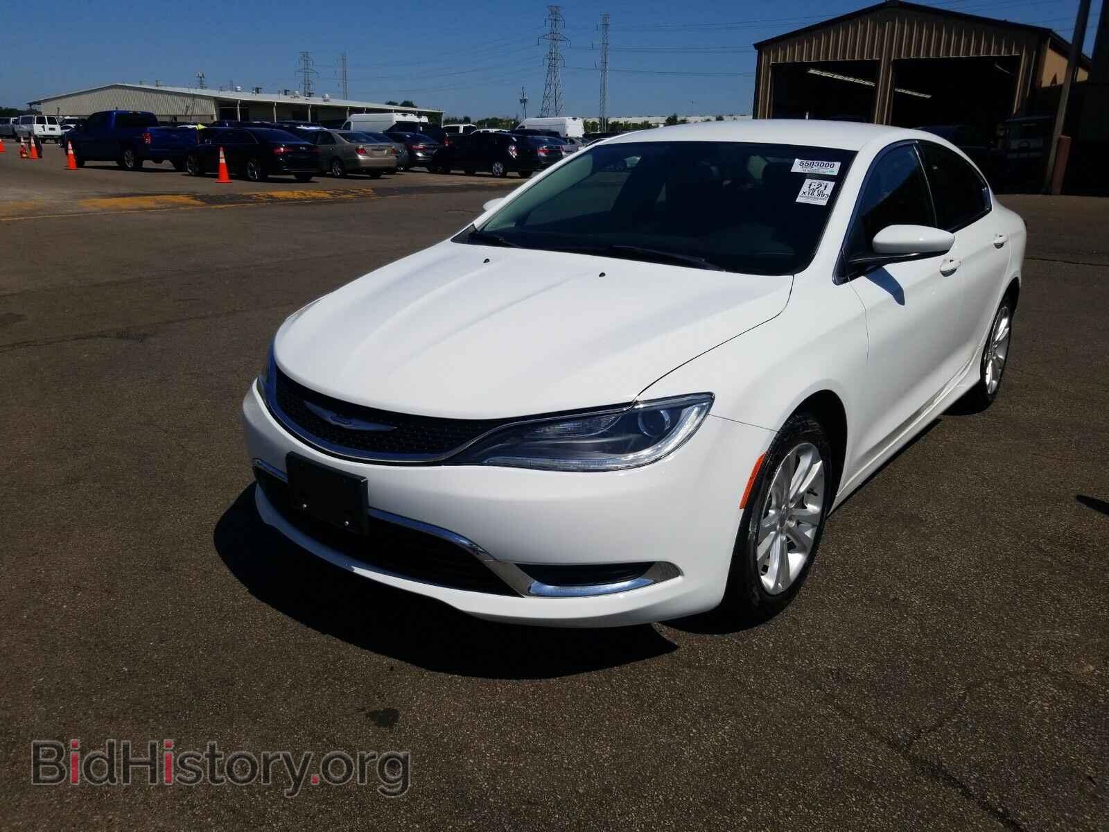 Фотография 1C3CCCAB2GN137903 - Chrysler 200 2016
