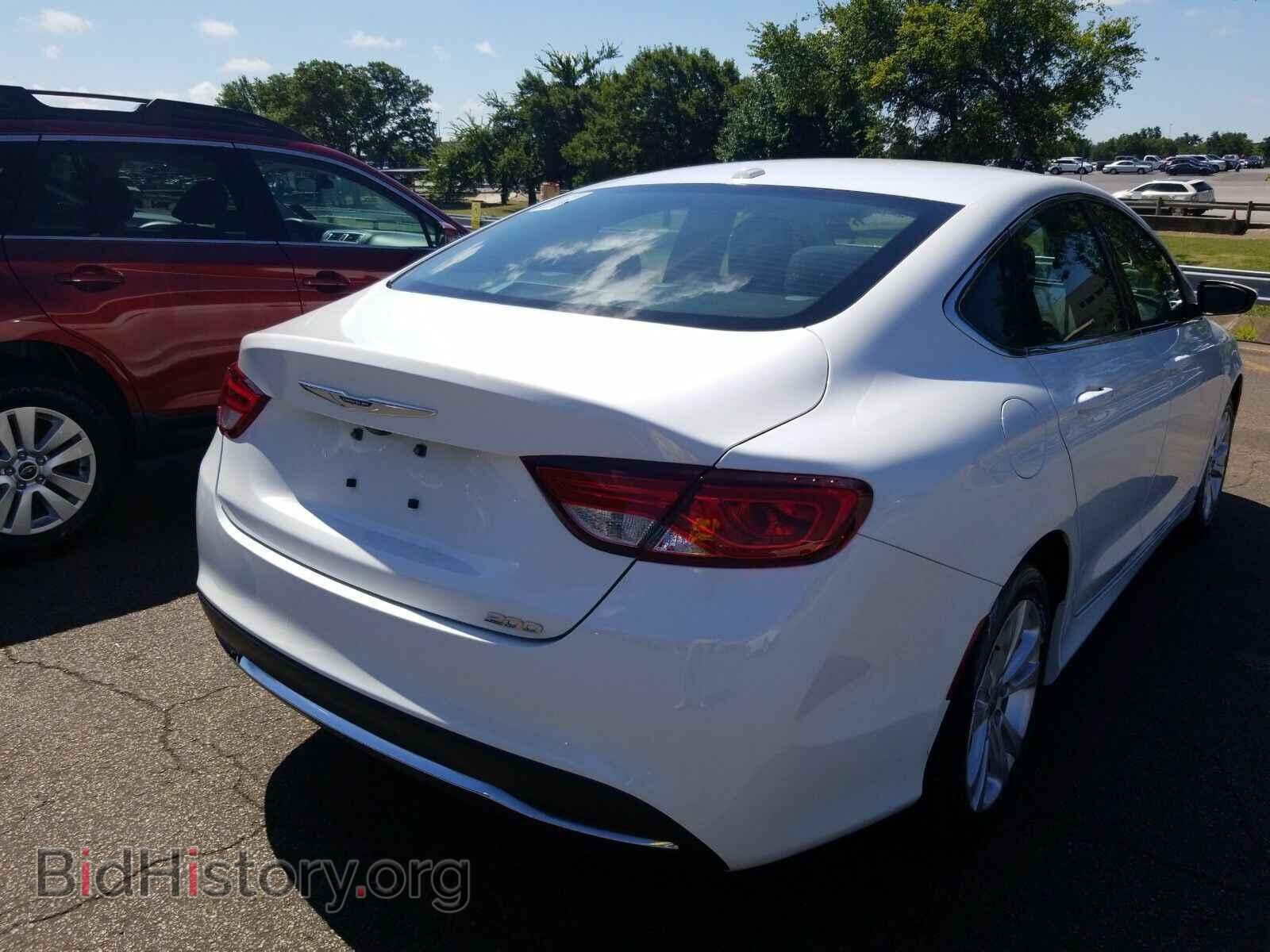 2016 Chrysler 200 - VIN: 1C3CCCAB2GN137903 - Фото 2
