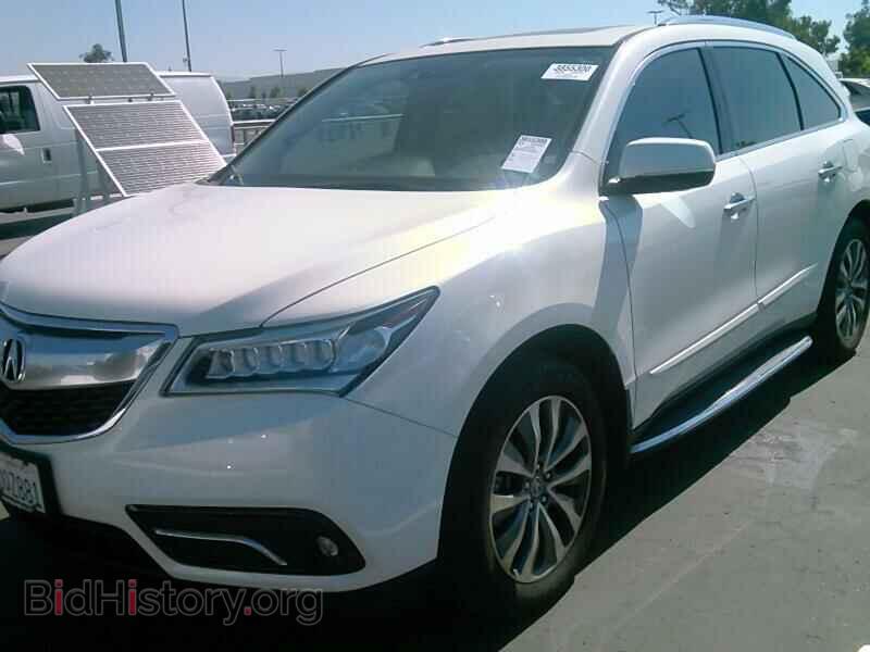 Фотография 5FRYD4H67EB013018 - Acura MDX 2014