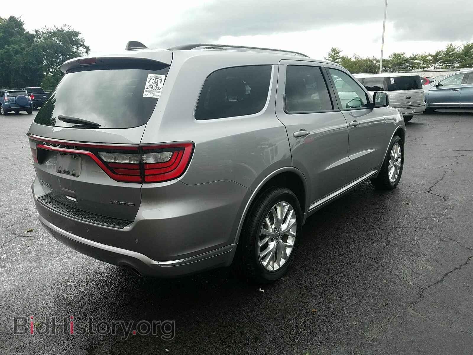 2016 Dodge Durango - VIN: 1C4RDJDG0GC375405 - Photo 2