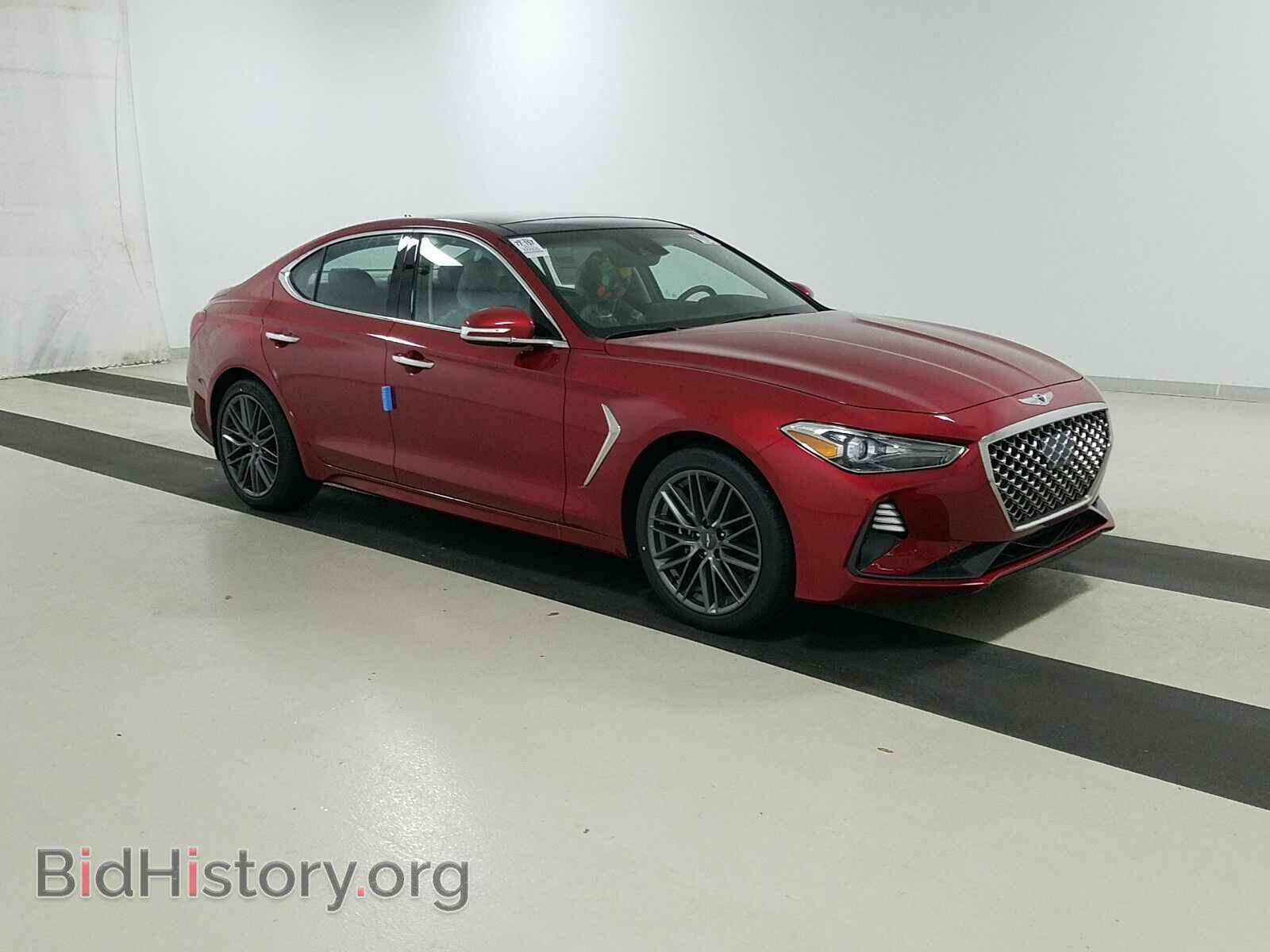 2019 Genesis G70 - VIN: KMTG34LA8KU018440 - Фото 3
