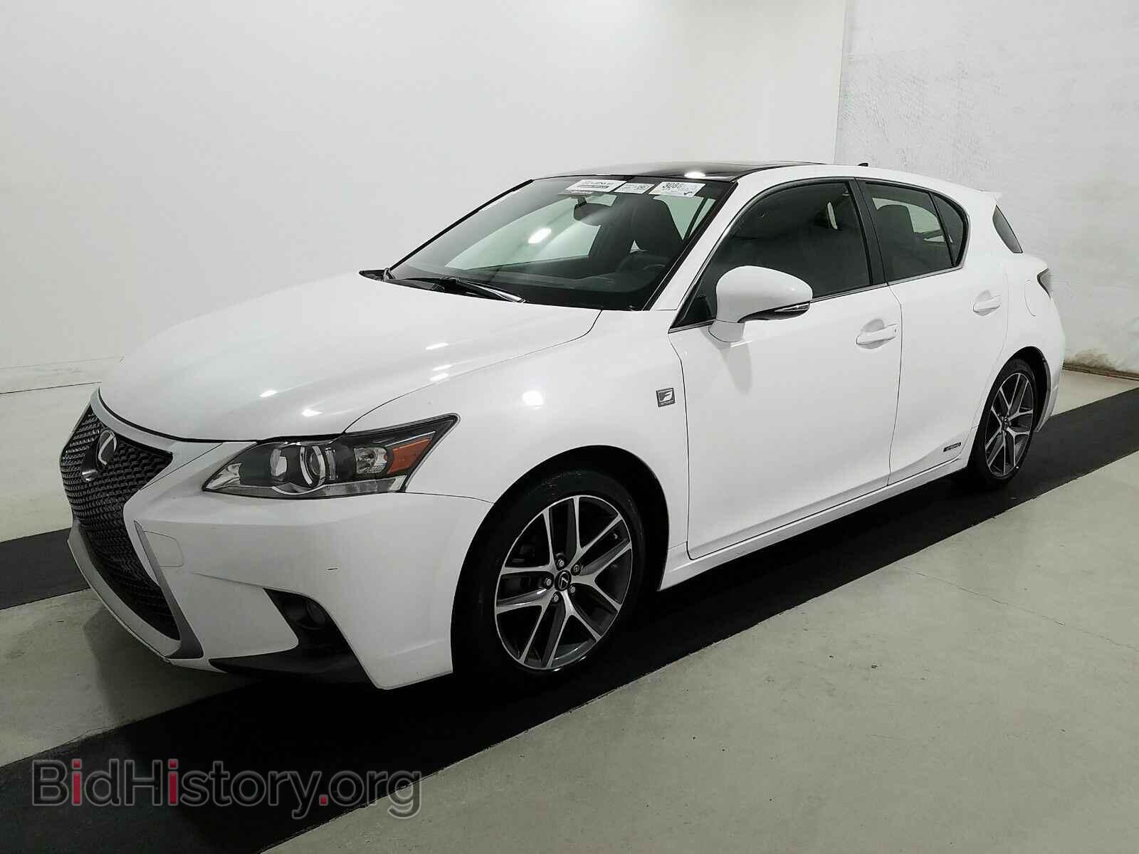 Фотография JTHKD5BH4F2240578 - Lexus CT 200h 2015