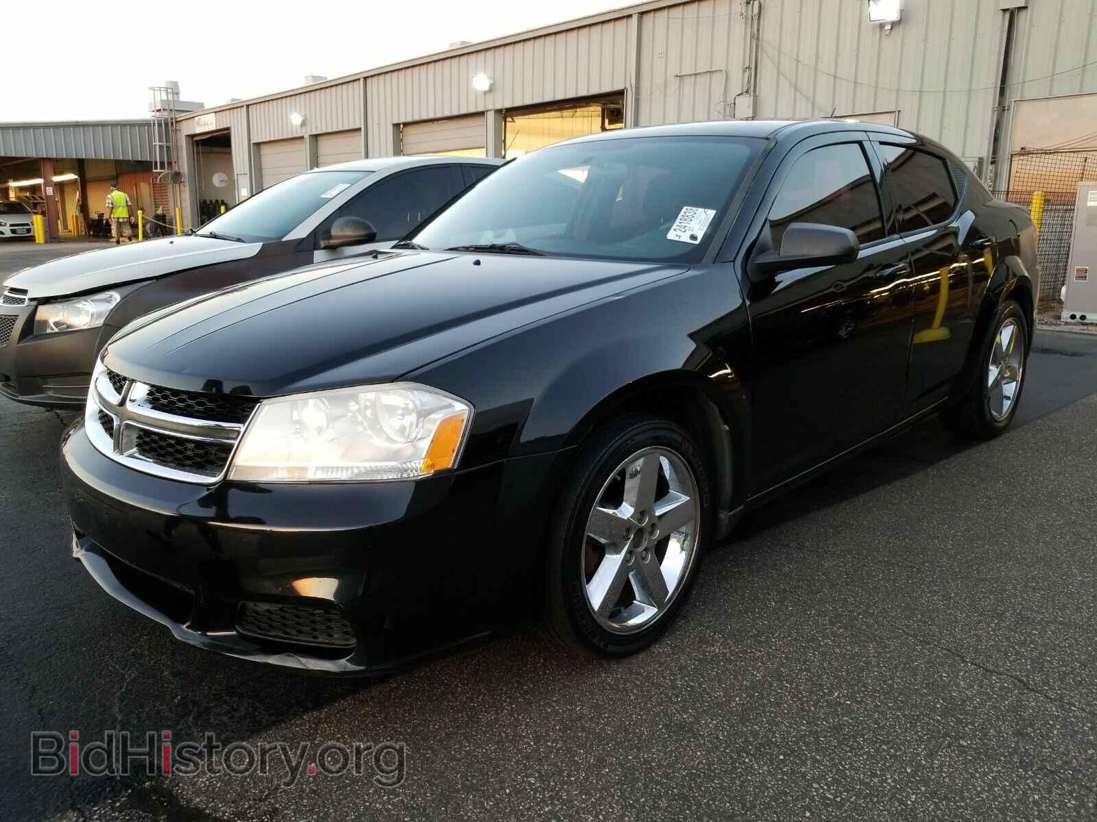 Фотография 1C3CDZAB6DN627188 - Dodge Avenger 2013